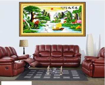 Đóng khung tranh thêu chữ thập tại Nhơn Trạch giá rẻ